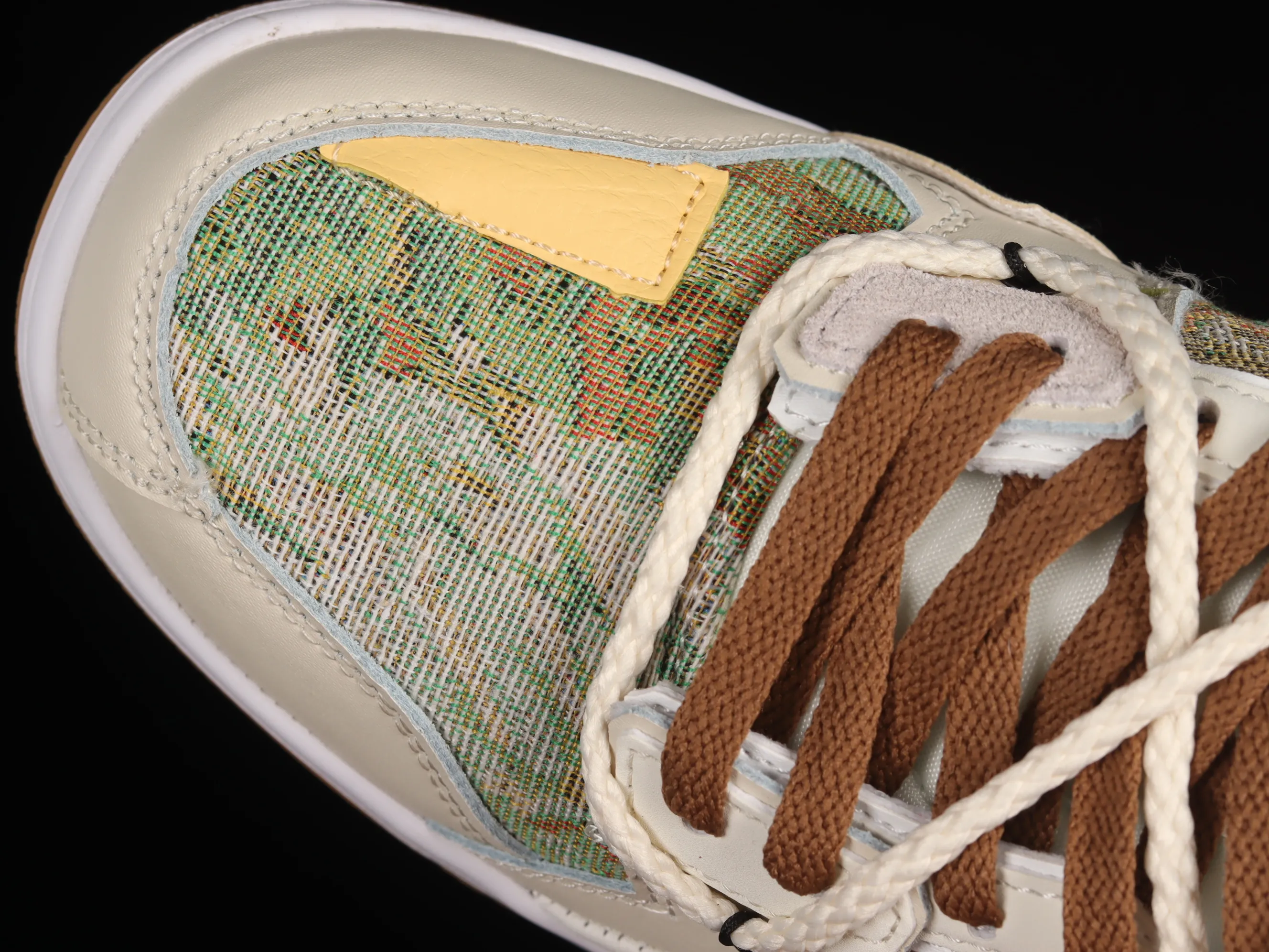 All categories Nk SB Dunk series Nk SB Dunk Low low-top skate shoes Nk Dunk Scrap stitching low-top skate shoes BD0500-100